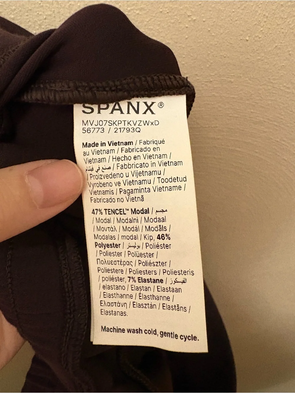 SPANX AirEssentials Slim Straight Pant Truffle Brown Size XL Petite XLP NWT New